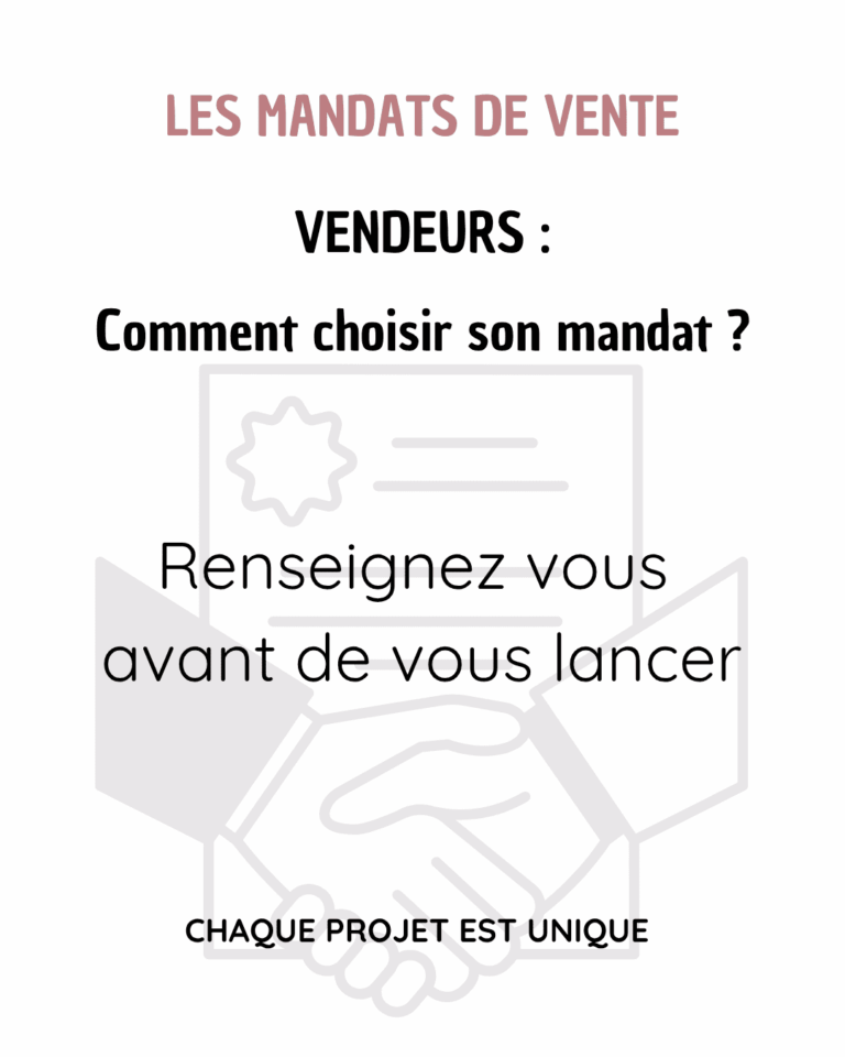mandat de vente